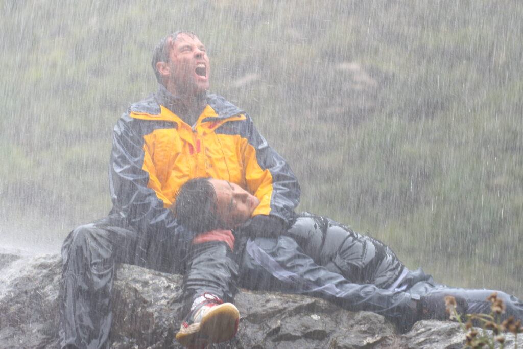 Image of Murray Clive Walker on mountain top